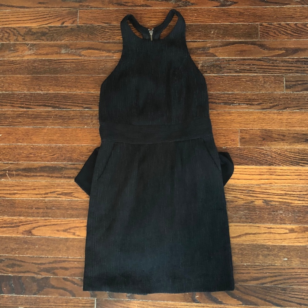 BGBGeneration Black Halter Dress w/Pockets
